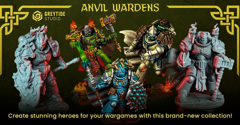 Anvil Wardens - Bits Dracónicos para Space Marines