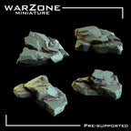 Rocas de Resina para bases de Miniaturas Vol. 3