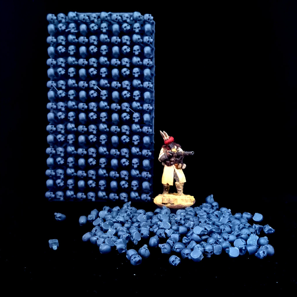 Set de Calaveras para Bases de Miniaturas - 170 Piezas Variadas | Wargaming