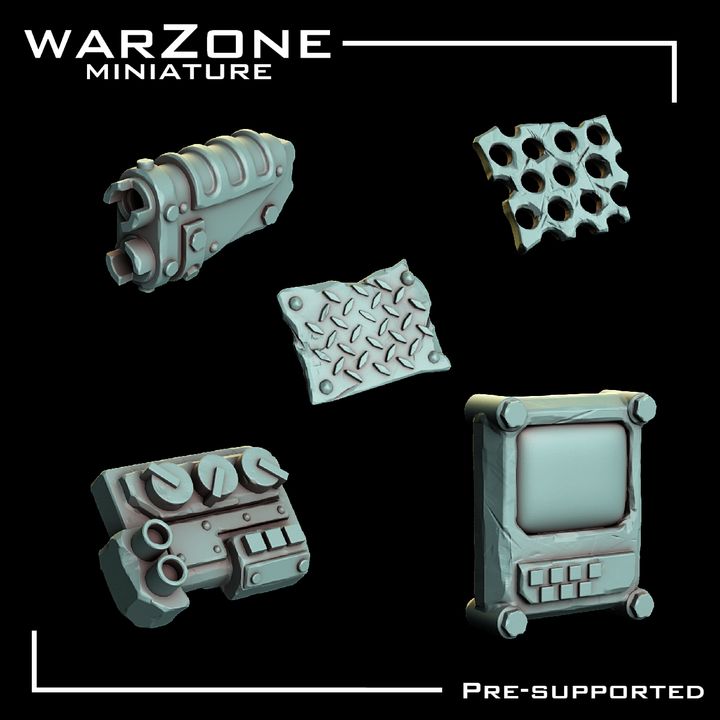 Bits de Vehículos Orkos vol. 5 - Púas y Accesorios