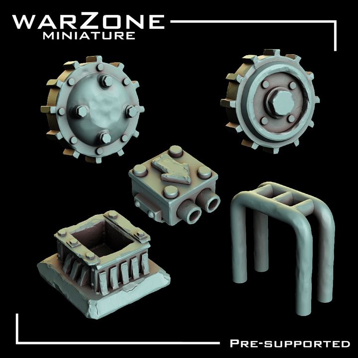 Bits de Vehículos Orkos vol. 5 - Púas y Accesorios