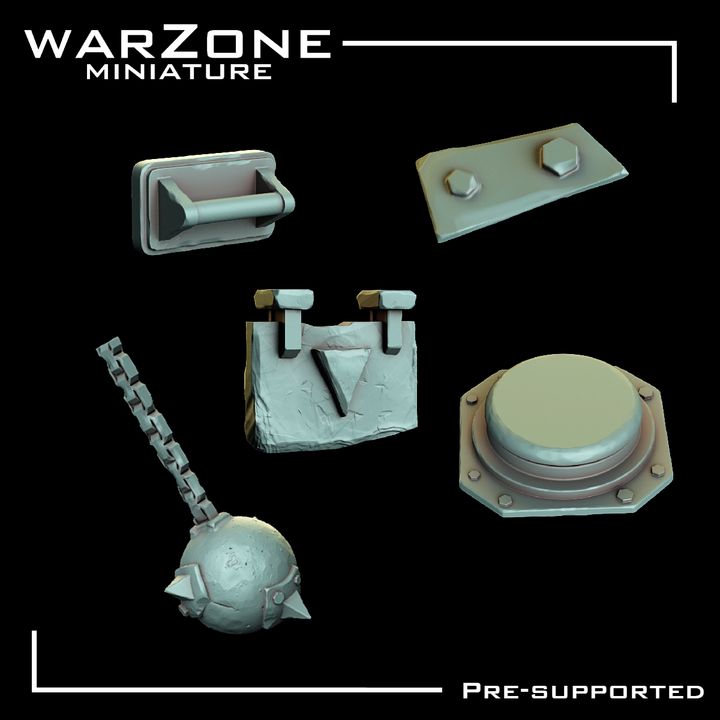 Bits de Vehículos Orkos vol. 3 - Placas metálicas y Partes de Armas