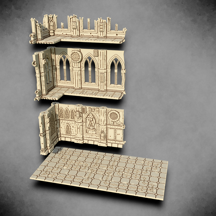 Filia Ferrum Set de Terreno (Competitivo GW) - Sistema Modular Completo