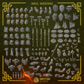 Kit de Mejoras Anvil Wardens (153 piezas) - Cazadores de Dragones Space Marines
