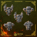 Anvil Wardens Power Packs (x15) - Space Marines - Greytide Studio