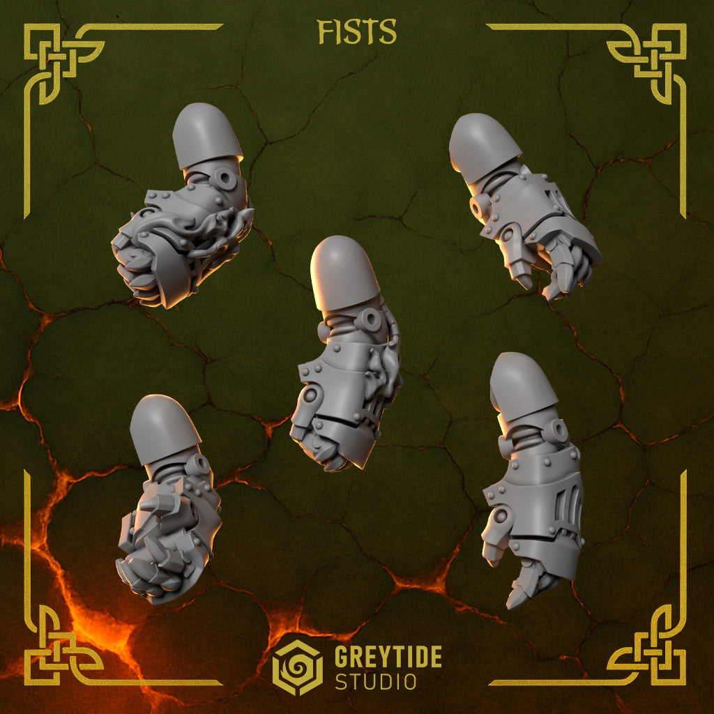 Armas Cuerpo a Cuerpo Anvil Wardens - Elige tu Tipo (3 diseños, 10 modelos cada uno)