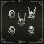 Eternal Pilgrims Cabezas y Cascos (10 diseños) - Space Marines - Greytide Studio