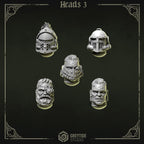 Eternal Pilgrims Cabezas y Cascos (10 diseños) - Space Marines - Greytide Studio