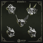 Eternal Pilgrims Jetpacks (9 bits) - Space Marines - Greytide Studio