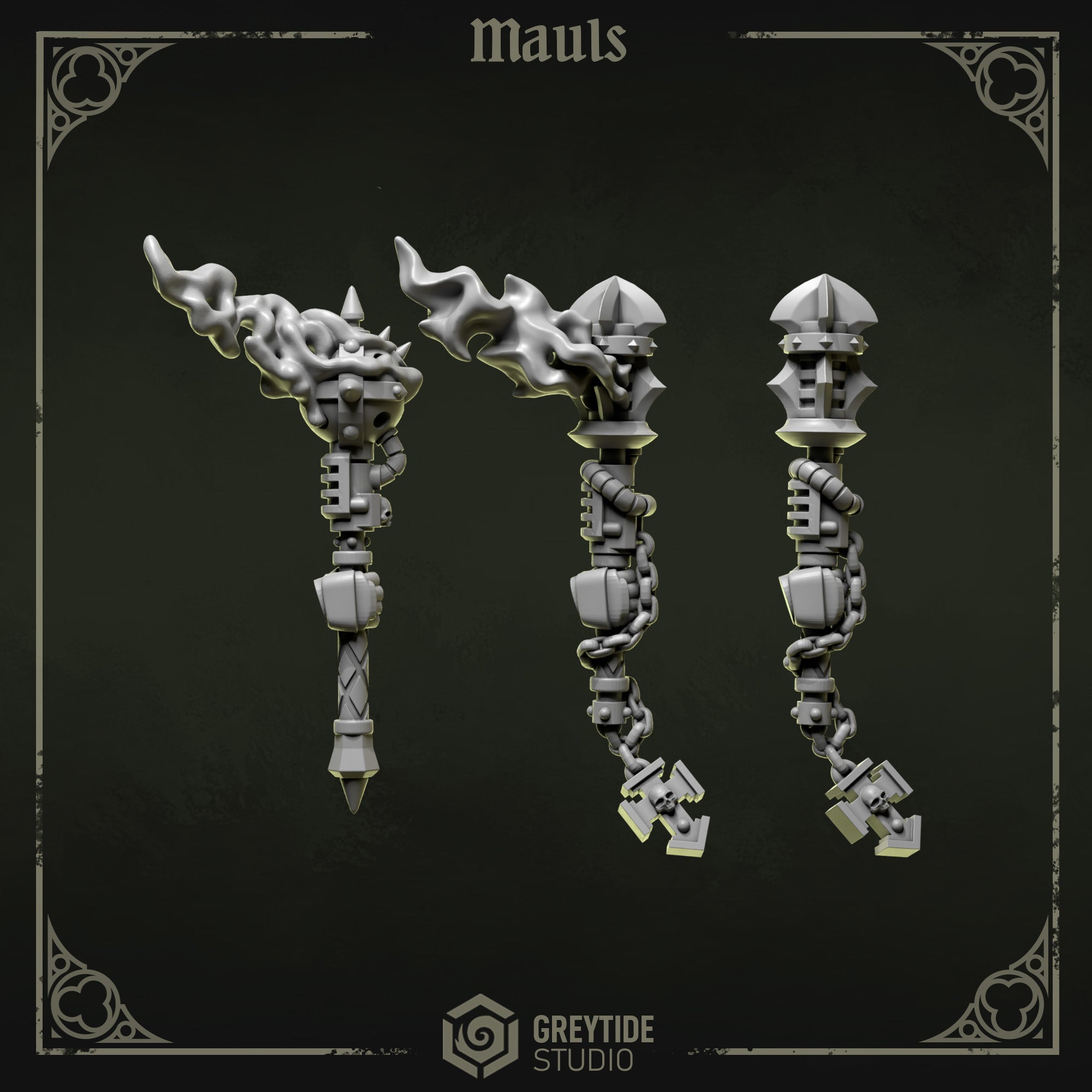 Eternal Pilgrims Mazos de una Mano - Space Marines - Greytide Studio