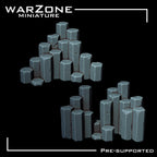 Rocas de Resina para Bases de Miniaturas - Formaciones de Basalto