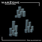 Rocas de Resina para Bases de Miniaturas - Formaciones de Basalto