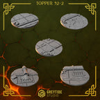 Anvil Wardens Base Toppers (x10) - Greytide Studio
