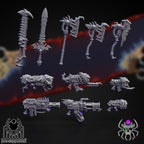Nightmare Harbingers Battle Squad Weapons and Hands (Bits)