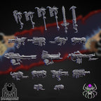 Nightmare Harbingers Battle Squad Weapons and Hands (Bits)