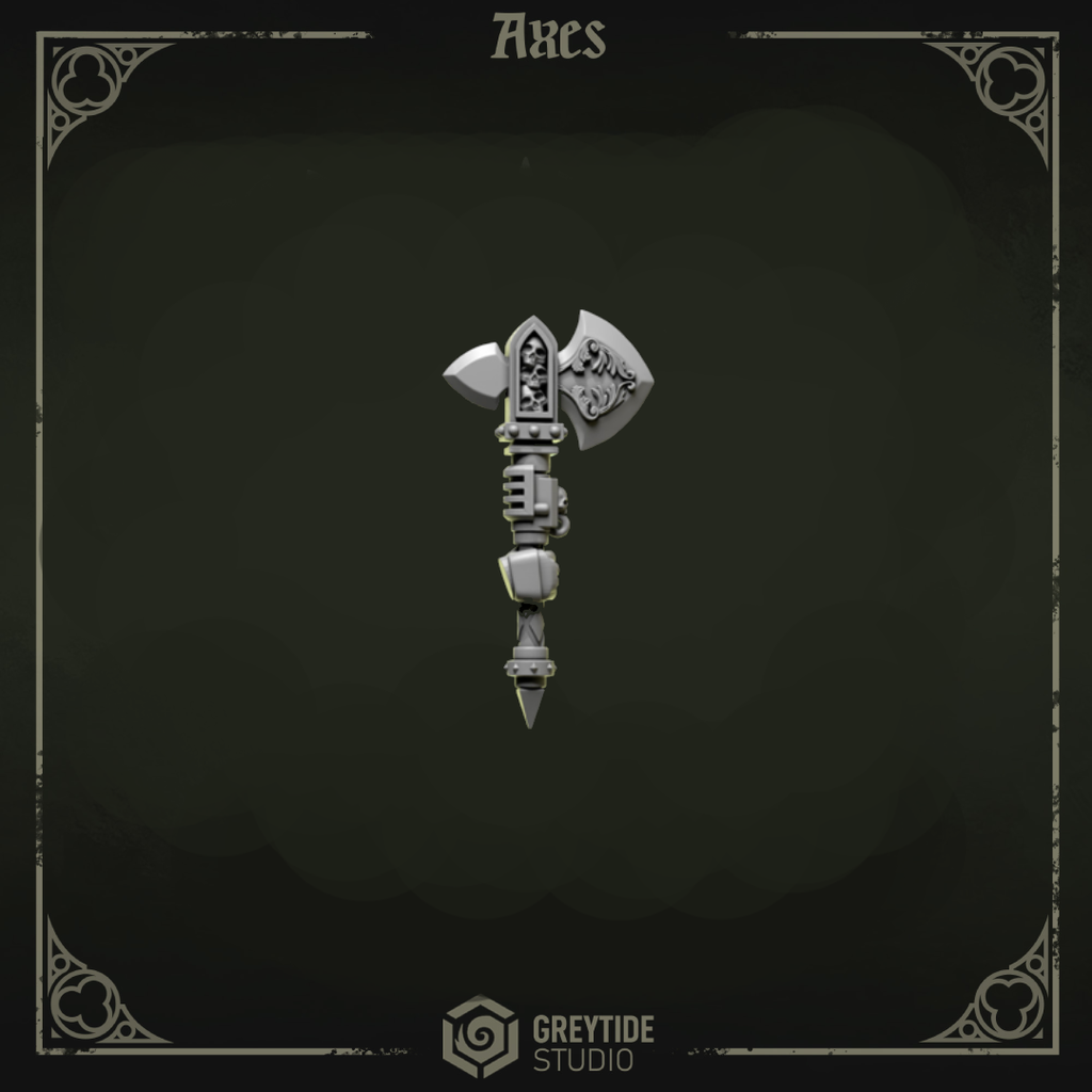 Eternal Pilgrims Hachas de una Mano - Space Marines - Greytide Studio