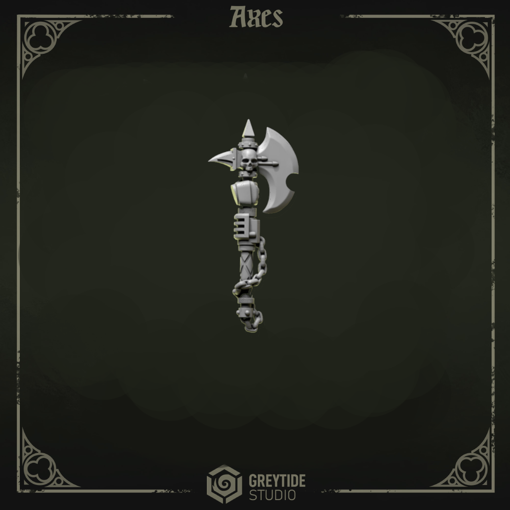 Eternal Pilgrims Hachas de una Mano - Space Marines - Greytide Studio