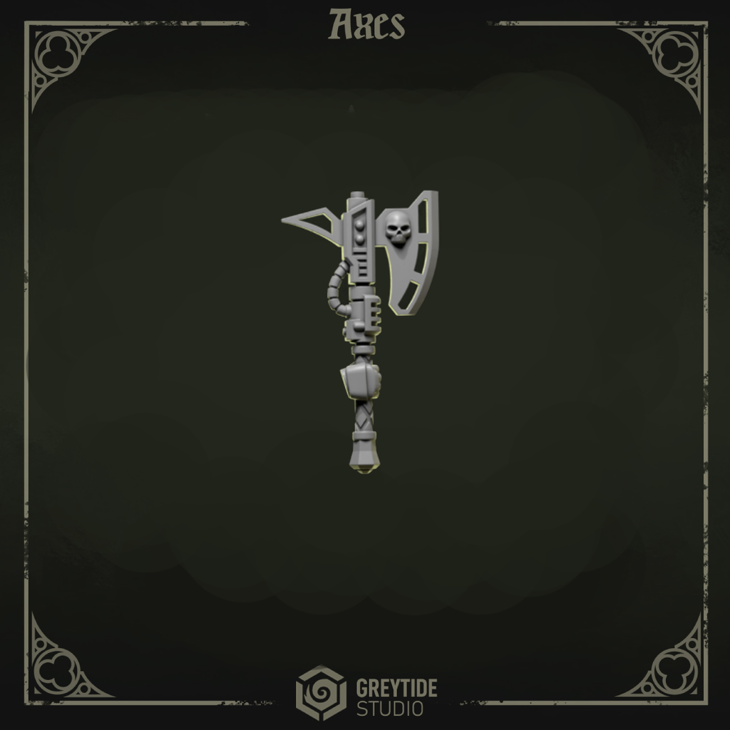 Eternal Pilgrims Hachas de una Mano - Space Marines - Greytide Studio