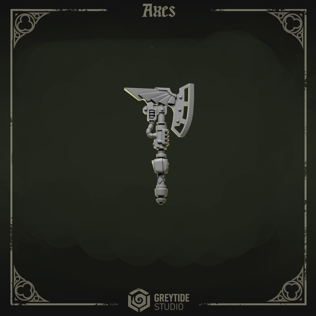 Eternal Pilgrims Hachas de una Mano - Space Marines - Greytide Studio