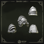 Eternal Pilgrims Hombreras - Space Marines - Greytide Studio