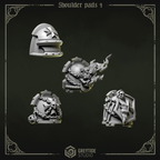 Eternal Pilgrims Hombreras - Space Marines - Greytide Studio