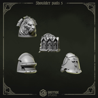 Eternal Pilgrims Hombreras - Space Marines - Greytide Studio