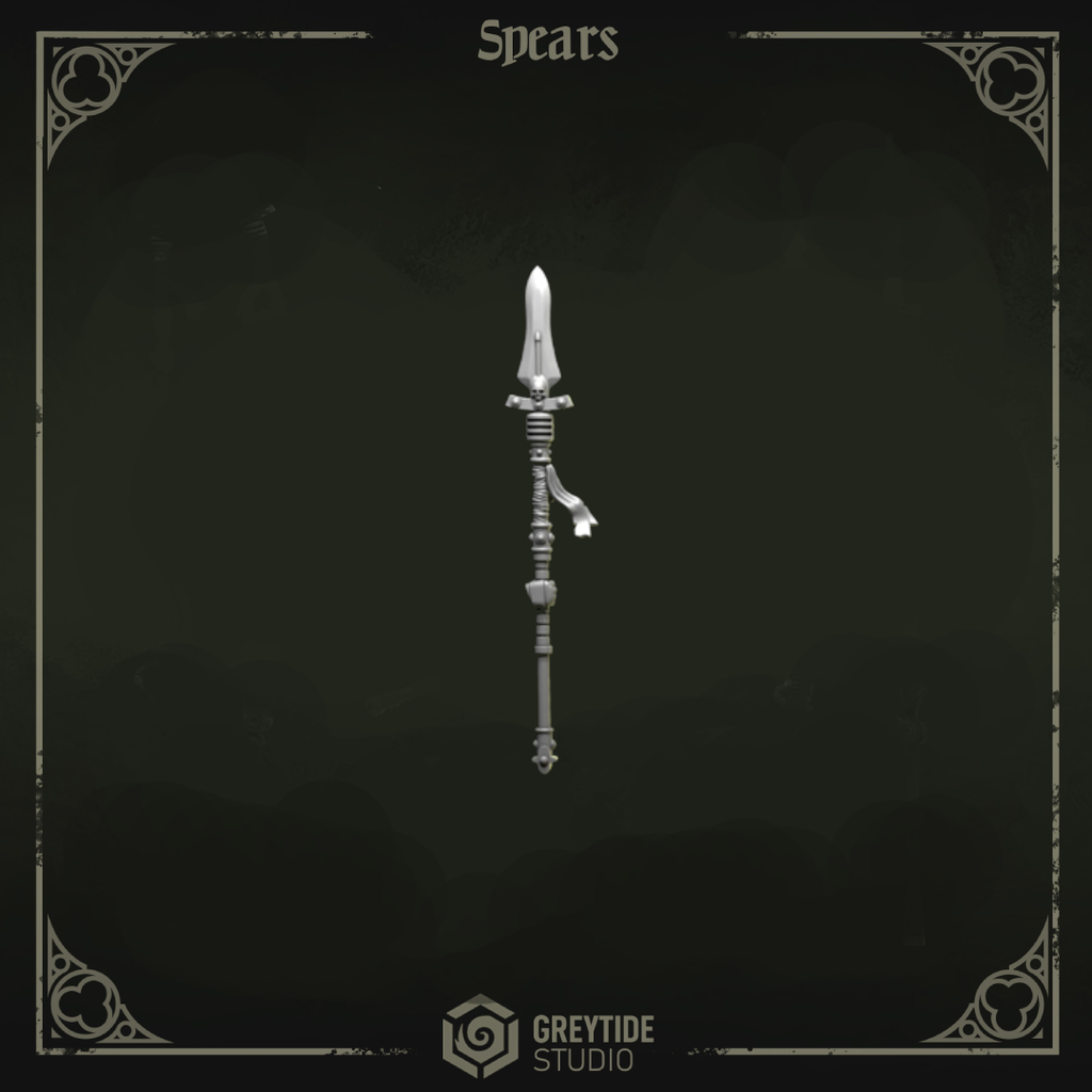 Eternal Pilgrims Lanzas - Space Marines - Greytide Studio