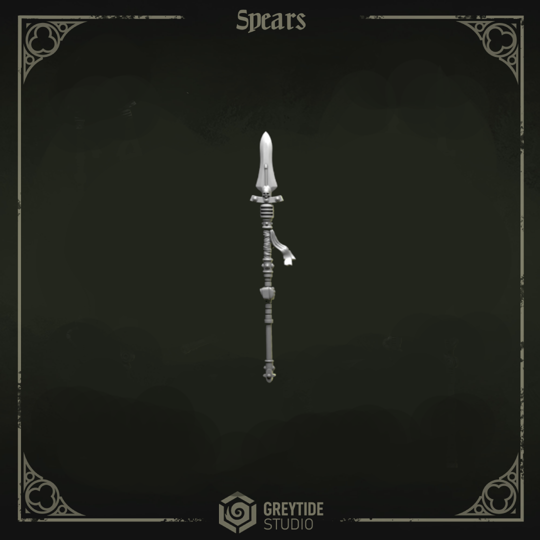 Eternal Pilgrims Lanzas - Space Marines - Greytide Studio