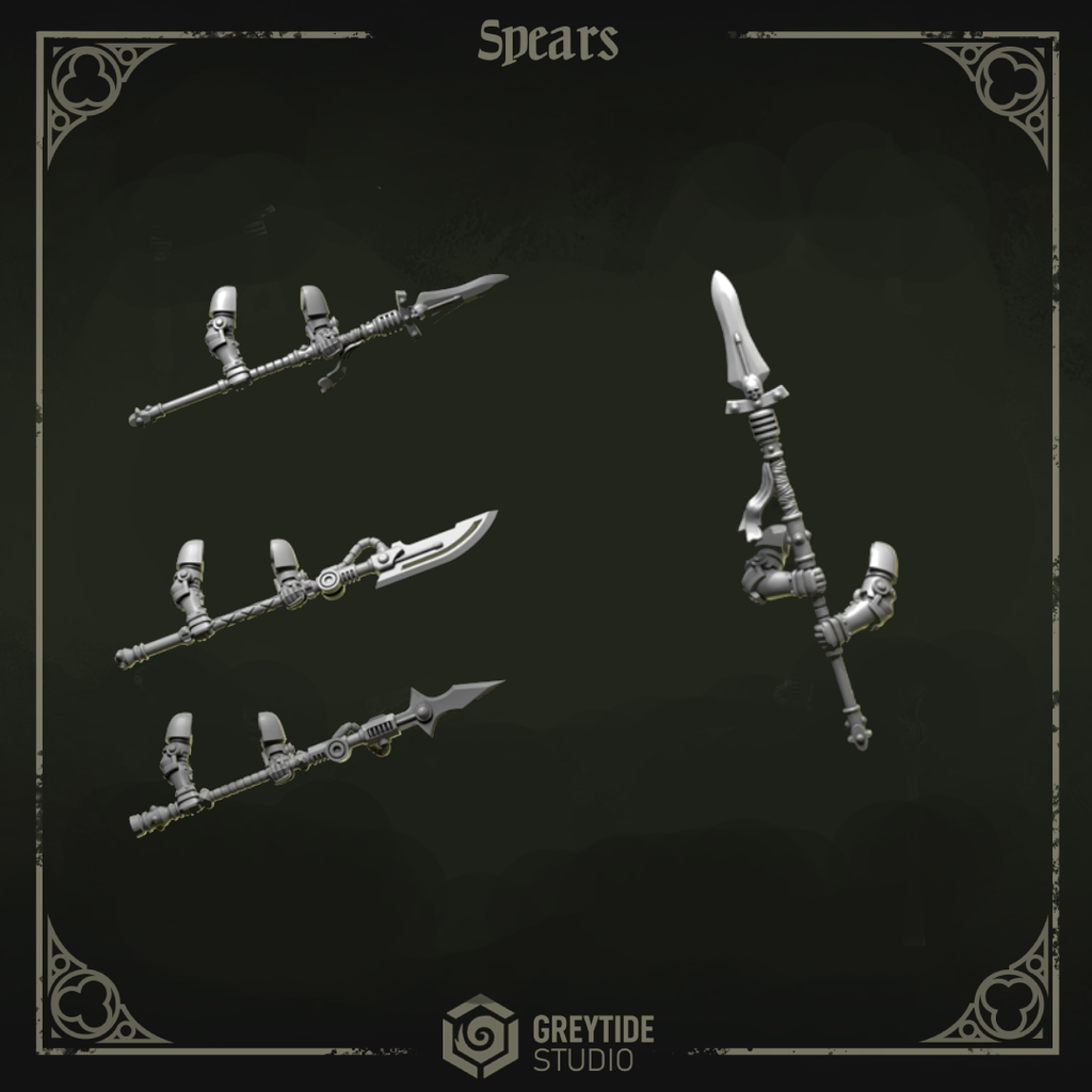 Eternal Pilgrims Lanzas - Space Marines - Greytide Studio