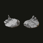 Eternal Pilgrims Base Toppers 50mm, 60mm, 90mm y 90x50mm - Greytide Studio